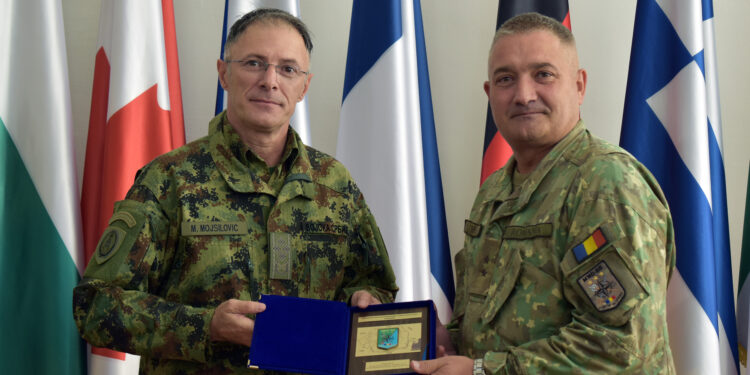 Generalul Daniel Petrescu a avut o întrevedere cu șeful Statului Major General din Republica Serbia: „Vom sprijini acțiunile care vizează promovarea stabilității în plan regional”