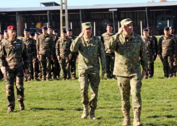 Schimbarea comenzii Grupului de luptă al NATO în România