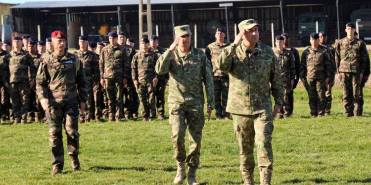 Schimbarea comenzii Grupului de luptă al NATO în România