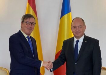 Ministrul Afacerilor Externe a avut o întrevedere cu ambasadorul agreat al Regatului Spaniei în România