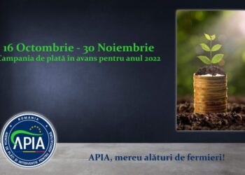 APIA a dat startul Campaniei de plată în avans a fermierilor din 2022