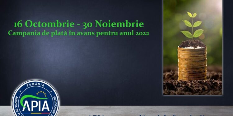 APIA a dat startul Campaniei de plată în avans a fermierilor din 2022