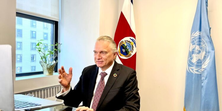 Secretarul de stat Traian Hristea a avut o întrevedere cu ministrul de externe al Republicii Costa Rica. Aceștia au discutat despre consolidarea și dezvoltarea relațiilor dintre cele două țări