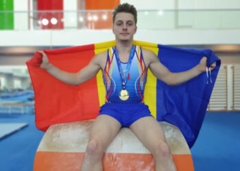 Andrei Munteanu, Gabriel Burtănete și Amalia Ghigoarță, premiați la foc automat pentru rezultatele din finalele la aparate în cadrul Campionatele Naționale de Gimnastică Artistică și Romgym Trophy
