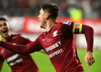 Rapid București a învins-o pe CFR Cluj cu 2-1, în etapa a 16-a a Superligii