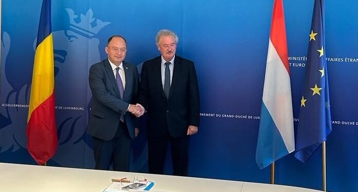 Ministrul Bogdan Aurescu s-a consultat cu ministrul afacerilor externe și europene Jean Asselborn