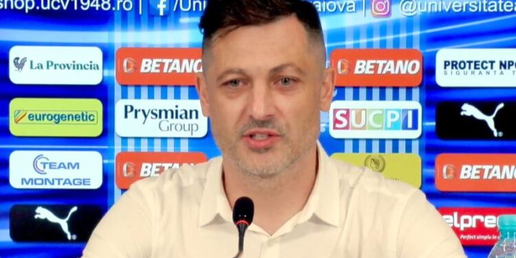 Mirel Rădoi, antrenorul echipei de fotbal Universitatea Craiova, despre meciul cu Chindia Târgoviște: „Pentru noi acest meci are o miză foarte importantă”