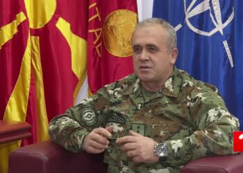 Șeful Statului Major al Apărării, generalul Daniel Petrescu, s-a întâlnit cu omologul său din Macedonia de Nord