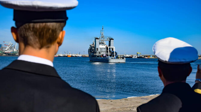 De Zilele Dobrogei, Forțele Navale Române organizează o activitate de evocare a momentului istoric