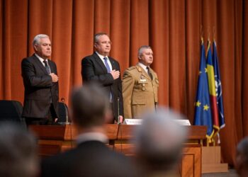 La sediul MApN a avut loc ceremonia de învestire a lui Angel Tîlvăr în funcția de ministru al apărării naționale