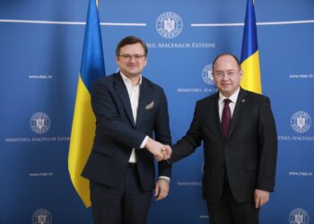 Ministrul Bogdan Aurescu, întrevedere bilaterală cu omologul ucrainean