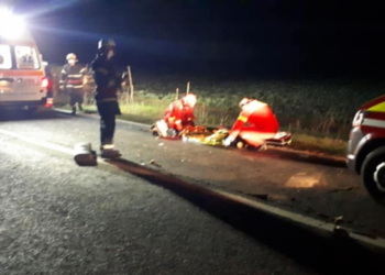 Accident rutier între un autoturism și o căruță în județul Ilfov. Două persoane au murit și alte două persoane au fost rănite