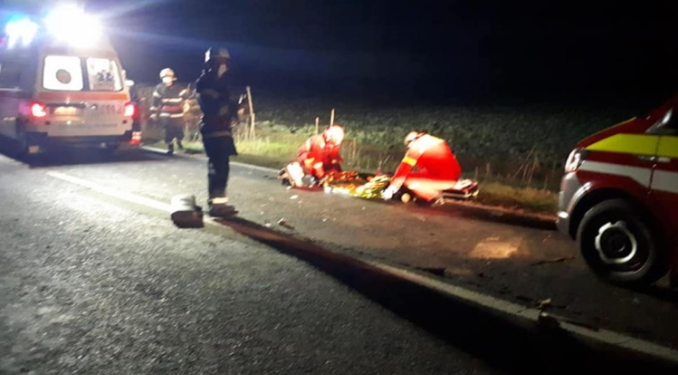 Accident rutier între un autoturism și o căruță în județul Ilfov. Două persoane au murit și alte două persoane au fost rănite
