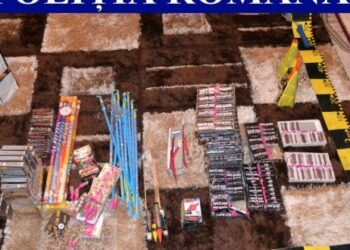 Polițiștii au confiscat peste 19 tone de articole pirotehnice, în două săptămâni