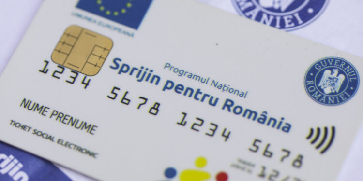 Ministerul Investițiilor a încărcat o nouă tranșă de 250 de lei pentru cardurile sociale a circa 2,4 milioane de români