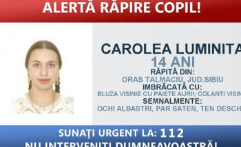 Adolescentă de 14 ani, din Sibiu, răpită de mai mulți bărbați