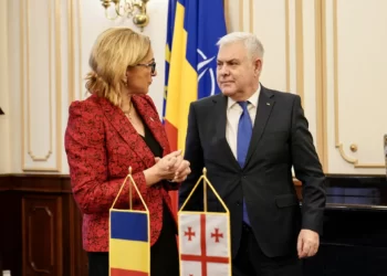 Ambasadorul Georgiei la București a vizitat sediul MApN