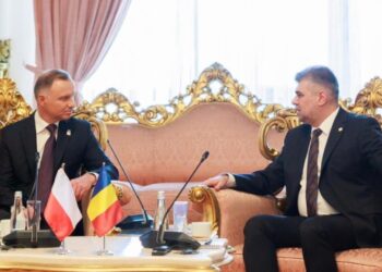 Marcel Ciolacu, întâlnire cu președintele Poloniei