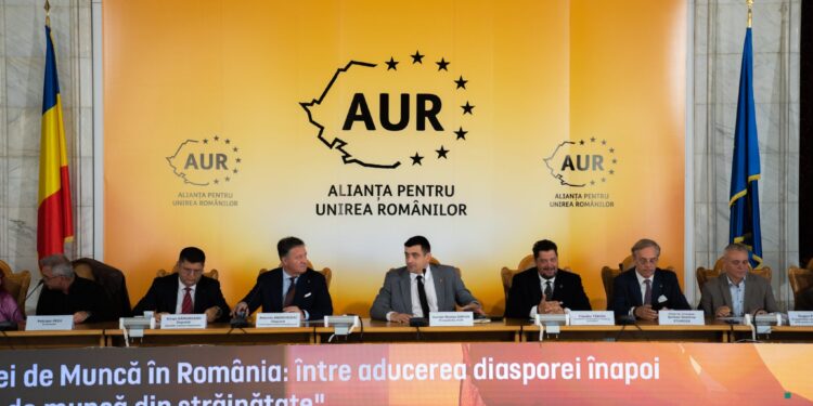 Dezbatere AUR cu privire la forța de muncă din România. „Trebuie să fie majoritar românească!”