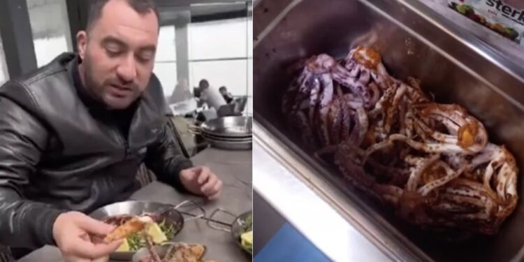 Pescobar a redeschis Taverna Racilor și s-a filmat alături de şeful ANPC care laudă locația: Crevetele e fericit și vrea să fie prăjit aici