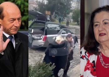 Gestul făcut de Traian Băsescu la priveghiul Mioarei Roman. În urmă cu mai mulți ani a evacuat-o din casă pe fosta soție a lui Petre Roman!