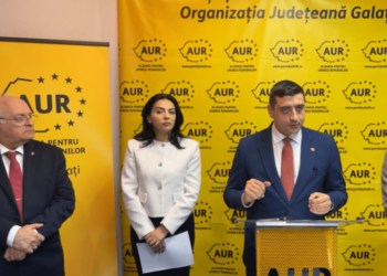AUR și-a anunțat candidatul la primăria Galați. Simion: Daniela Vreme face de 12 ani opoziție la PSD în Galați