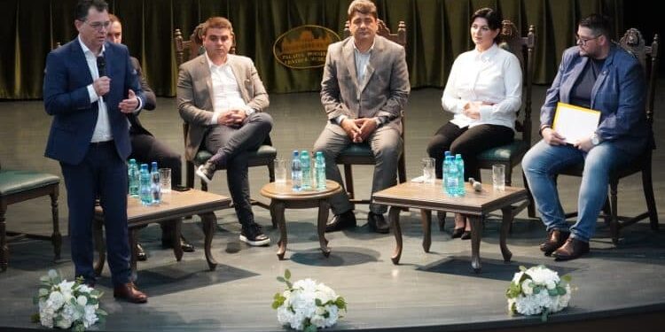 Gheorghe Șoldan, despre revitalizarea turismului în Vatra Dornei, la o întâlnire cu miniștrii Economiei și Digitalizării și antreprenorii locali