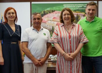 Rectorul USV Iași a primit vizita Excelenței Sale, Willemijn van Hafteen, Ambasadorea Regatului Țărilor de Jos în România
