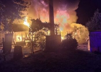 Incendiu devastator într-o gospodărie din comuna Mălini