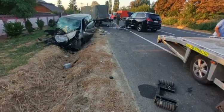 Tragedie pe E85: O persoană decedată, alte două grav rănite, în urma unui accident