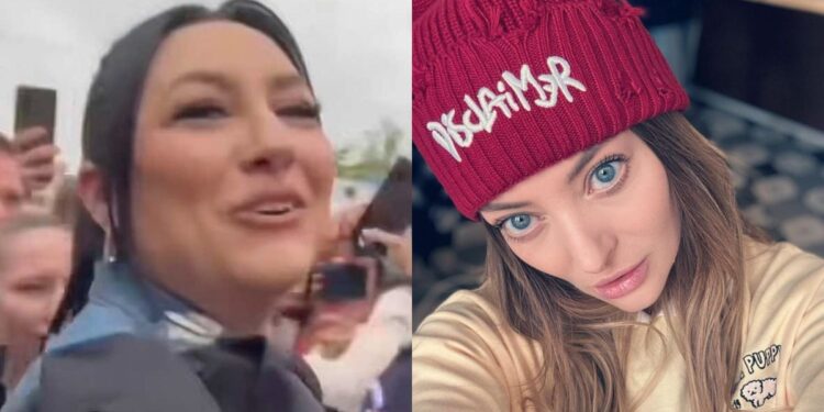 Andra, derapaj grosolan la adresa Deliei, chiar în public! Ce a țipat la bărbat care striga „Delia”: „Să-i mănânci c……”