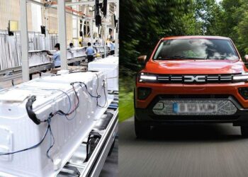 Un român şi-a construit o Dacia Spring din piese furate de la Arctic Găeşti