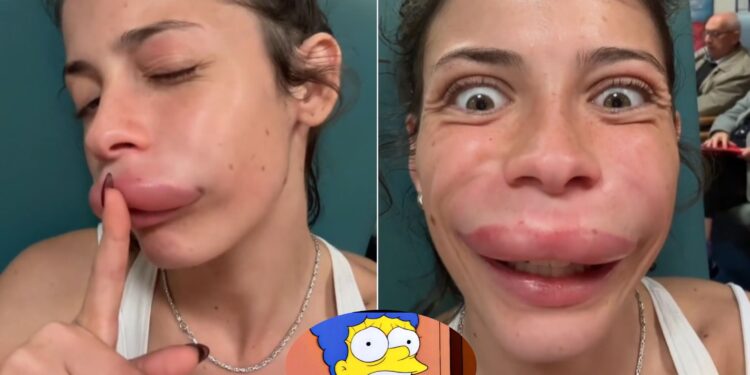 Botox cât încape! Ultima fiță printre tinere: look-ul Marge Simpson!