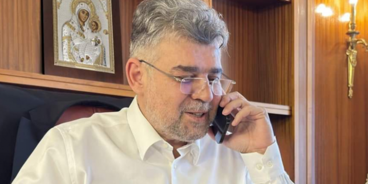Ciolacu a vorbit cu Trump în engleză doar 30 de secunde, până când i-a zburat telefonul pe geam de la datul din mâini