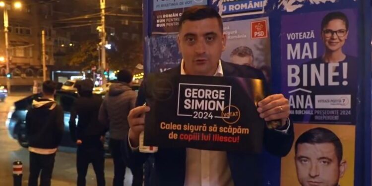 George Simion, candidat AUR la prezidențiale: „O să-l înving pe Marcel Ciolacu în Turul II”