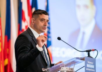George Simion, la Pătraru: „Nu sunt de acord cu privatizarea domeniilor strategice. E o prostie”
