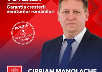 Ciprian Manolache: „PSD e singurul partid care are programe pentru pregătirea forței de muncă înalt calificată pentru industriile competitive”