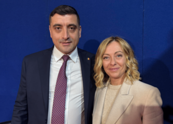 George Simion, la congresul Fratelli d’Italia: Klaus Iohannis este autorul loviturii de stat din România