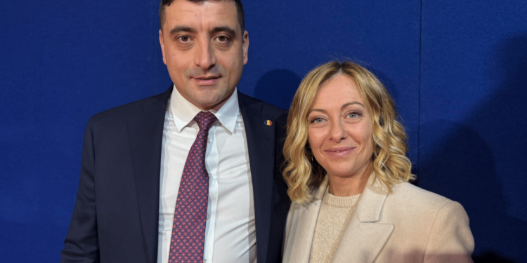 George Simion, la congresul Fratelli d’Italia: Klaus Iohannis este autorul loviturii de stat din România