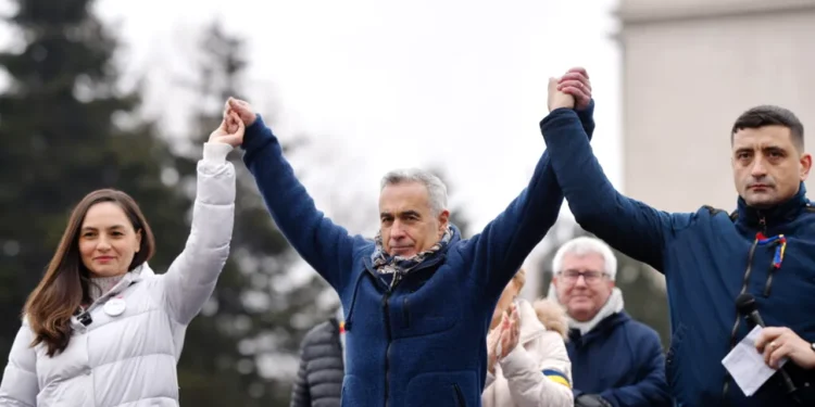 Dopietta de AUR, George Simion și Anamaria Gavrilă vor candida la prezidențiale susținuți de Călin Georgescu