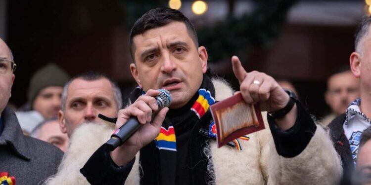 George Simion, din mijlocul manifestanților: Ne dorim să revenim la democrație, la cursul democratic, să susținem alegerile libere