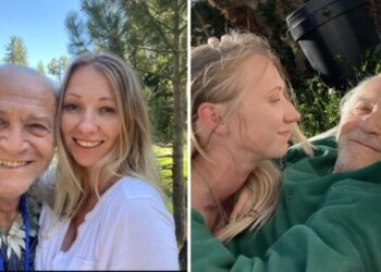 Așa arată dragostea adevărată! O tânără de doar 28 de ani şi-a găsit jumătatea în braţele unui bătrân de 76 de ani!