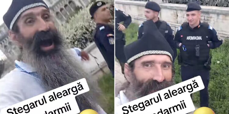 Stegarul Dac, mesaj din arest: „La următoarele proteste voi merge cu un bax de scutece, câte unul pentru fiecare jandarm”